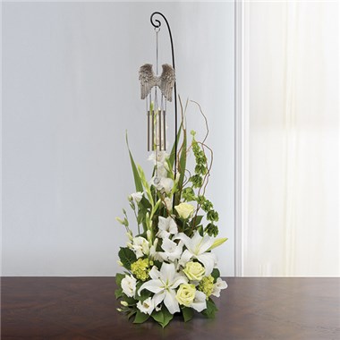 Angel Wings Wind Chime Tribute